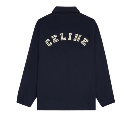 CELINE COACH JACKET IN DOUBLE FACE WOOL