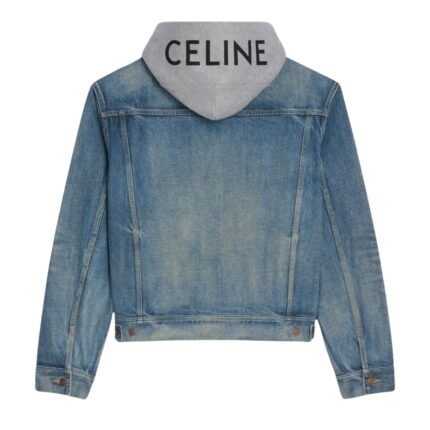 CELINE TRUCKER JACKET IN UNION WASH DENIM