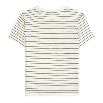 CELINE TRIOMPHE REGULAR T SHIRT IN STRIPED JERSEY