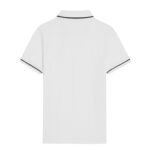 CELINE CLASSIC POLO SHIRT IN COTTON PIQUÉ OFF WHITE-BLACK