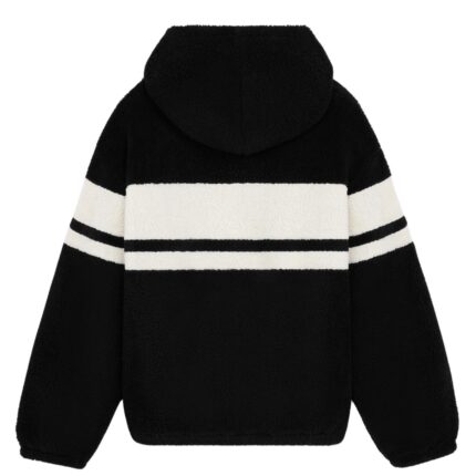 CELINE HOODED JACKET IN JERSEY FLEECE