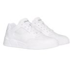 CELINE TRAINER CT 09 LOW LACE UP SNEAKER IN CALFSKIN AND MESH