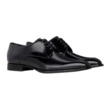 CELINE TUXEDO DERBY IN POLISHED BULL