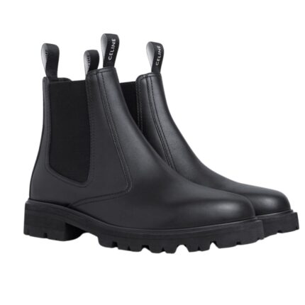 CELINE MARGARET CHELSEA BOOT IN SHINY BULL