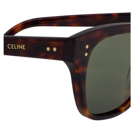 CELINE BLACK FRAME 04 SUNGLASSES IN ACETATE