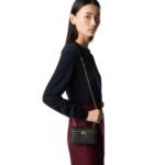 LORO PIANA EXTRA POCKET MINI POUCH BLACK