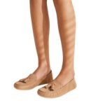 LORO PIANA DOT SOLE WALK LOAFER CASHEW BUTTER
