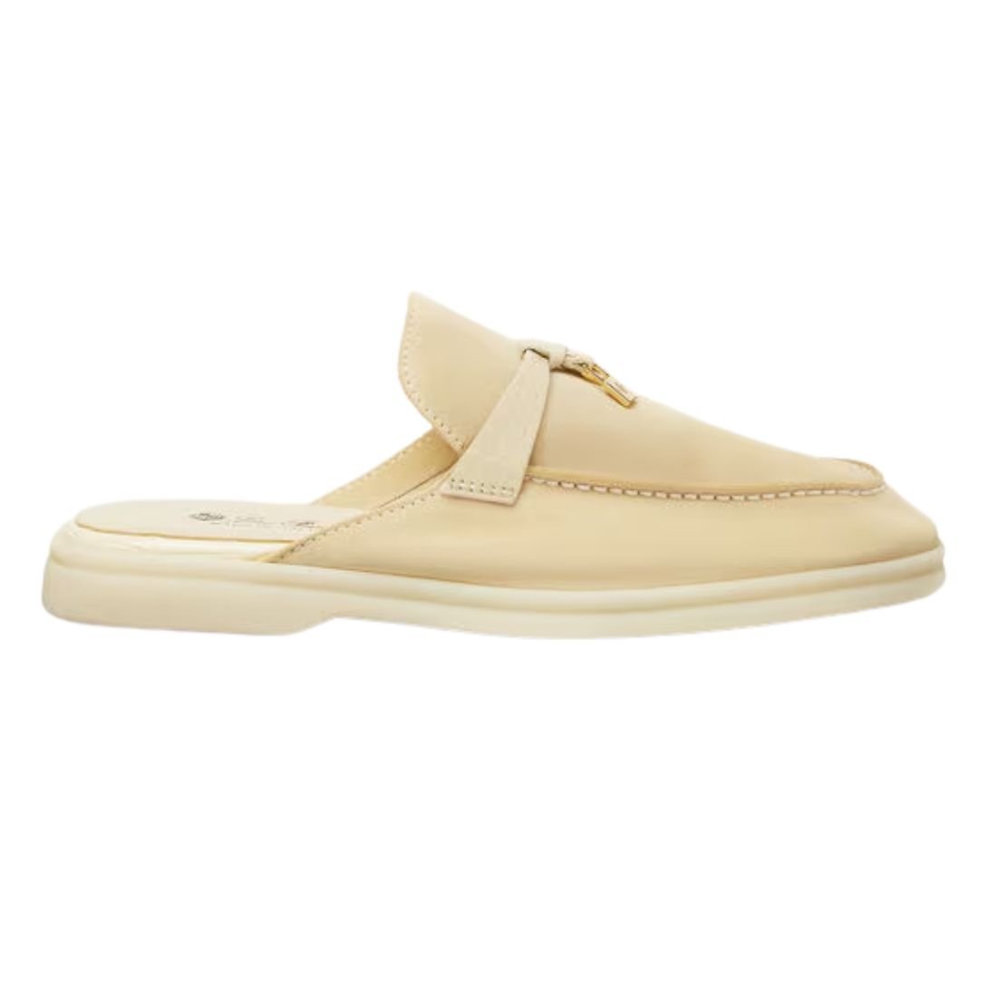 21 LORO PIANA CHARMS WALK BABOUCHE LOAFER BUTTER