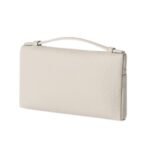 LORO PIANA EXTRA POCKET MINI POUCH LIGHT TRAVERTINE