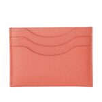 LORO PIANA EXTRA CARD HOLDER CORAL FICTION