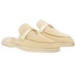 LORO PIANA CHARMS WALK BABOUCHE LOAFER BUTTER