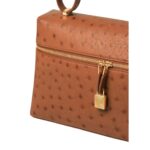 LORO PIANA EXTRA BAG L27 COGNAC