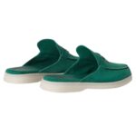 LORO PIANA BABOUCHE CHARMS WALK LOAFER FOREST LEAVES