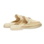 LORO PIANA CHARMS WALK BABOUCHE LOAFER BUTTER