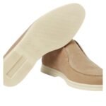 LORO PIANA OPEN WALK ANKLE BOOT SANDSTONE