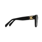 CELINE TRIOMPHE 09 SUNGLASSES IN ACETATE BLACK