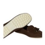 LORO PIANA DOT SOLE WALK LOAFER CHOCOLATE