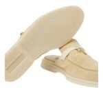 LORO PIANA CHARMS WALK BABOUCHE LOAFER BUTTER