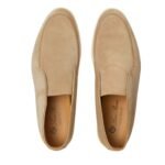 LORO PIANA OPEN WALK ANKLE BOOT SANDSTONE