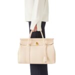 LORO PIANA LOOM BAG L32 CREAMED HONEY