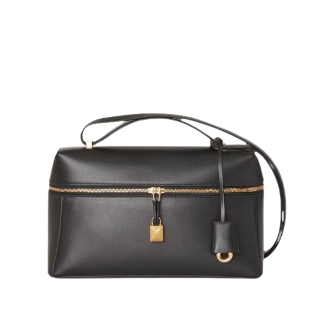 25 LORO PIANA EXTRA BAG L27 BLACK
