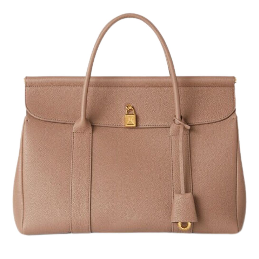 25 LORO PIANA LOOM BAG L32 FOSSIL