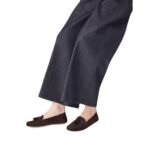 LORO PIANA DOT SOLE WALK LOAFER CHOCOLATE