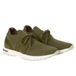 LORO PIANA 360 LP LADY FLEXY WALK SNEAKER TUNDRA GREEN