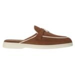LORO PIANA CHARMS WALK BABOUCHE LOAFER MOLE