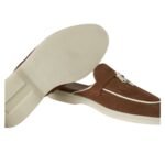 LORO PIANA CHARMS WALK BABOUCHE LOAFER ROCKY ROAD