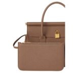 LORO PIANA LOOM BAG L25 FOSSIL-SUN GOLD
