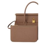 LORO PIANA LOOM BAG L25 FOSSIL-SUN GOLD