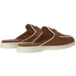 LORO PIANA CHARMS WALK BABOUCHE LOAFER ROCKY ROAD