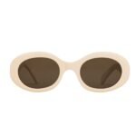 CELINE TRIOMPHE 01 SUNGLASSES IN ACETATE BLONDE HAVANA