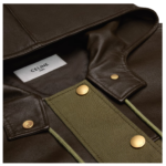 CELINE PARKA IN SOFT LAMBSKIN