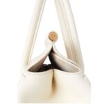 LORO PIANA LOOM BAG L25 WHISPER WHITE-SUN GOLD