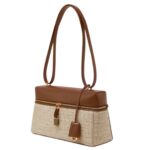 LORO PIANA EXTRA BAG L27 FLAX BROWN