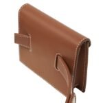 LORO PIANA EXTRA POCHETTE BELT NATURAL