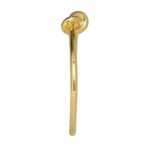 CELINE KNOT EXTRA THIN BRACELET IN BRASS WITH GOLD FINISH