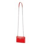 LORO PIANA EXTRA POCKET MINI POUCH CORAL LIPSTICK