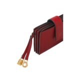 LORO PIANA EXTRA CARD HOLDER FROZEN REDCURRANT