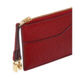 LORO PIANA EXTRA ZIP POUCH FROZEN REDCURRANT