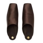 LORO PIANA ALBA FLAT MULE TABAC COLONIA