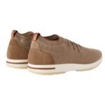 LORO PIANA LORO 360 LP FLEXY WALK SNEAKER GRAIN BROWN MEL