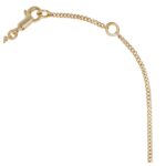 CELINE ALPHABET K NECKLACE IN BRASS WITH GOLD FINISH