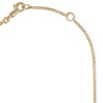 CELINE ALPHABET L NECKLACE IN BRASS WITH GOLD FINISH