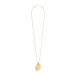CELINE PETALE NECKLACE IN BRASS WITH GOLD FINISH