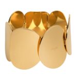 CELINE PETALE BRACELET IN BRASS WITH GOLD FINISH