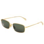 CELINE TRIOMPHE RHINESTONE 02 SUNGLASSES IN METAL WITH CRYSTALS