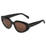 CELINE CAT EYE S286 SUNGLASSES IN ACETATE BLACK